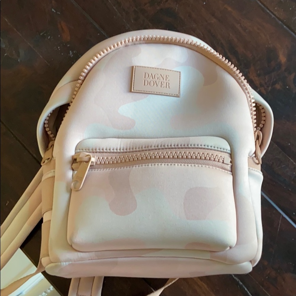 Dagne Dover Small Pink Camo Backpack